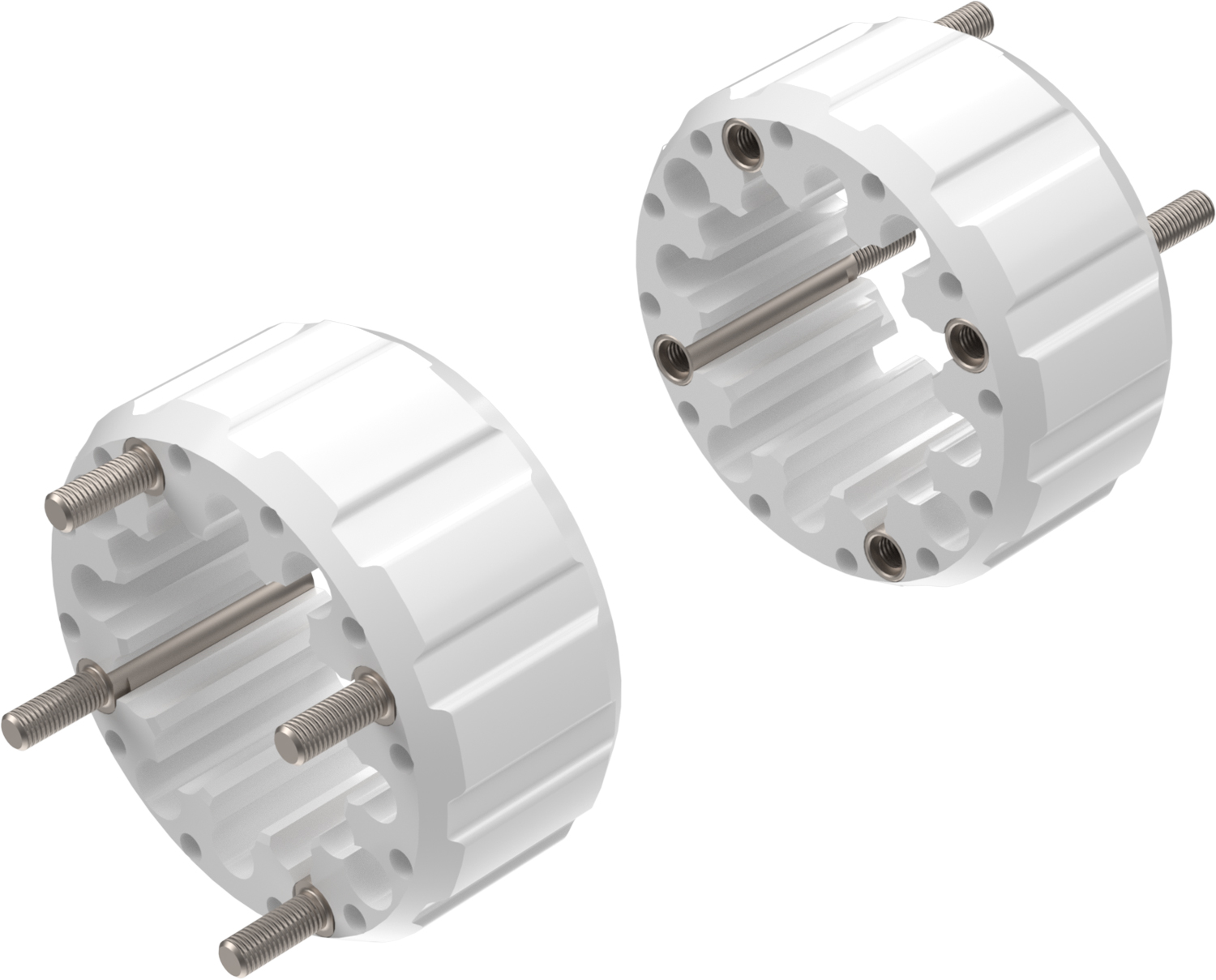 Alargadores de Roda (kit 2) Hard Racing CROSSPRO 