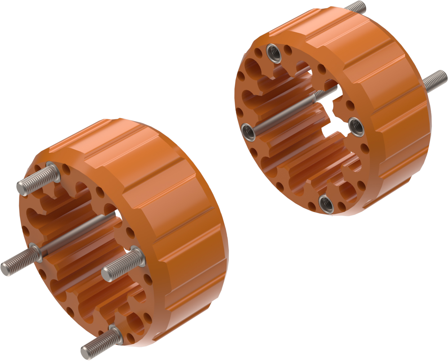 Alargadores de Roda (kit 2) Hard Racing CROSSPRO 
