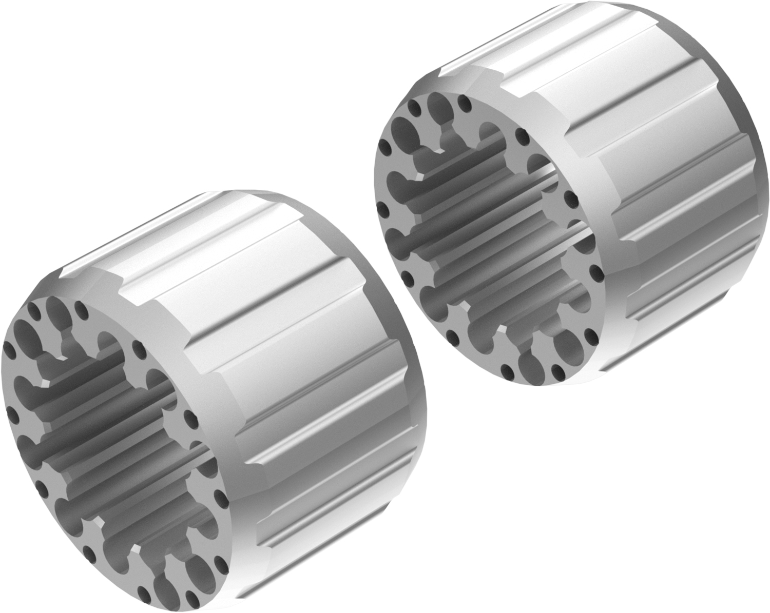 Wheel Spacers Model I 100mm (Without bolts) Ice Polish CROSSPRO 