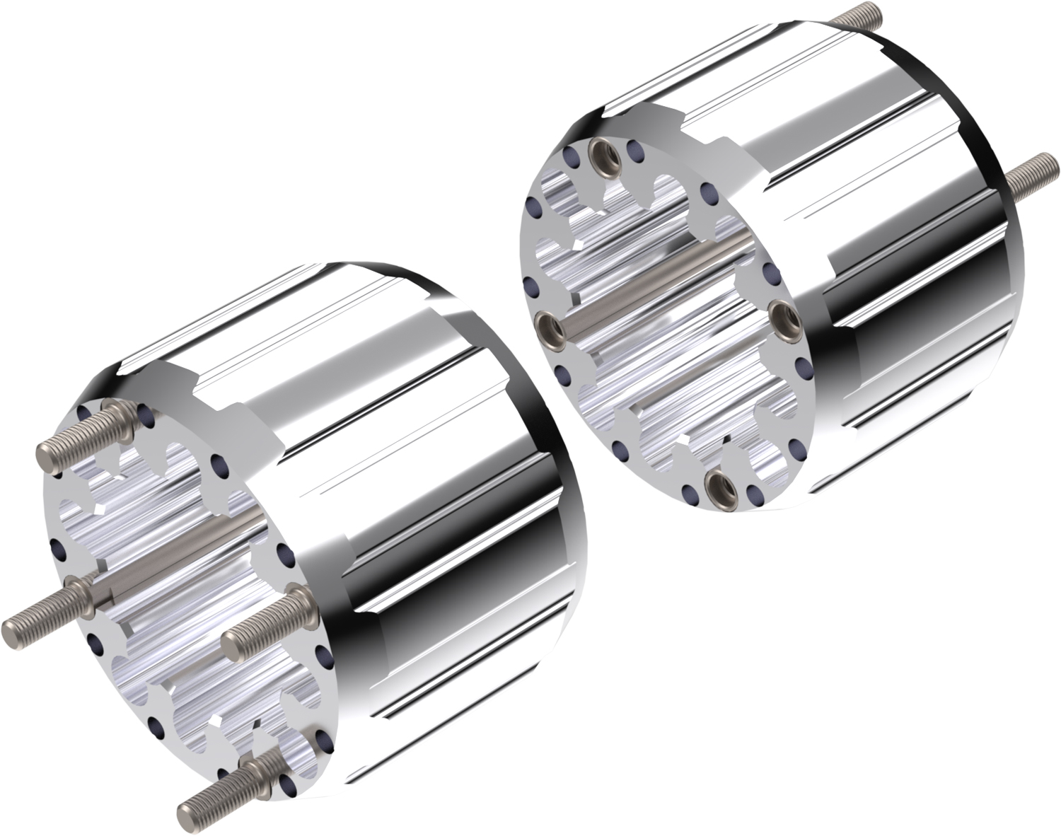 Alargadores de Roda (kit 2) Hard Racing CROSSPRO 