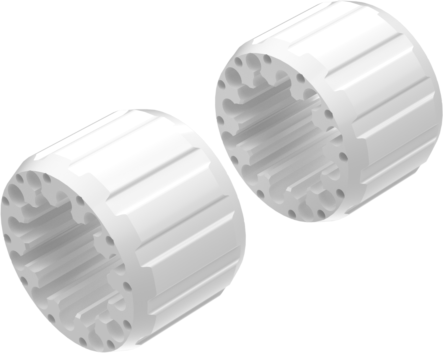 Alargadores de Roda Modelo I 100mm (Sem pernos) Branco CROSSPRO 