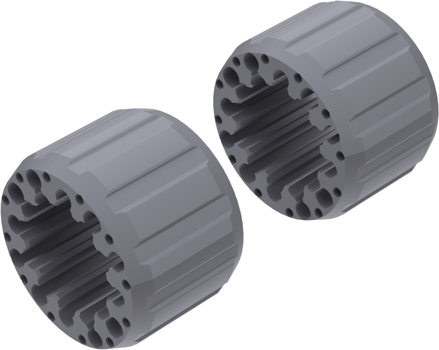 Alargadores de Roda Modelo I 100mm (Sem pernos) Cinza Textur CROSSPRO 