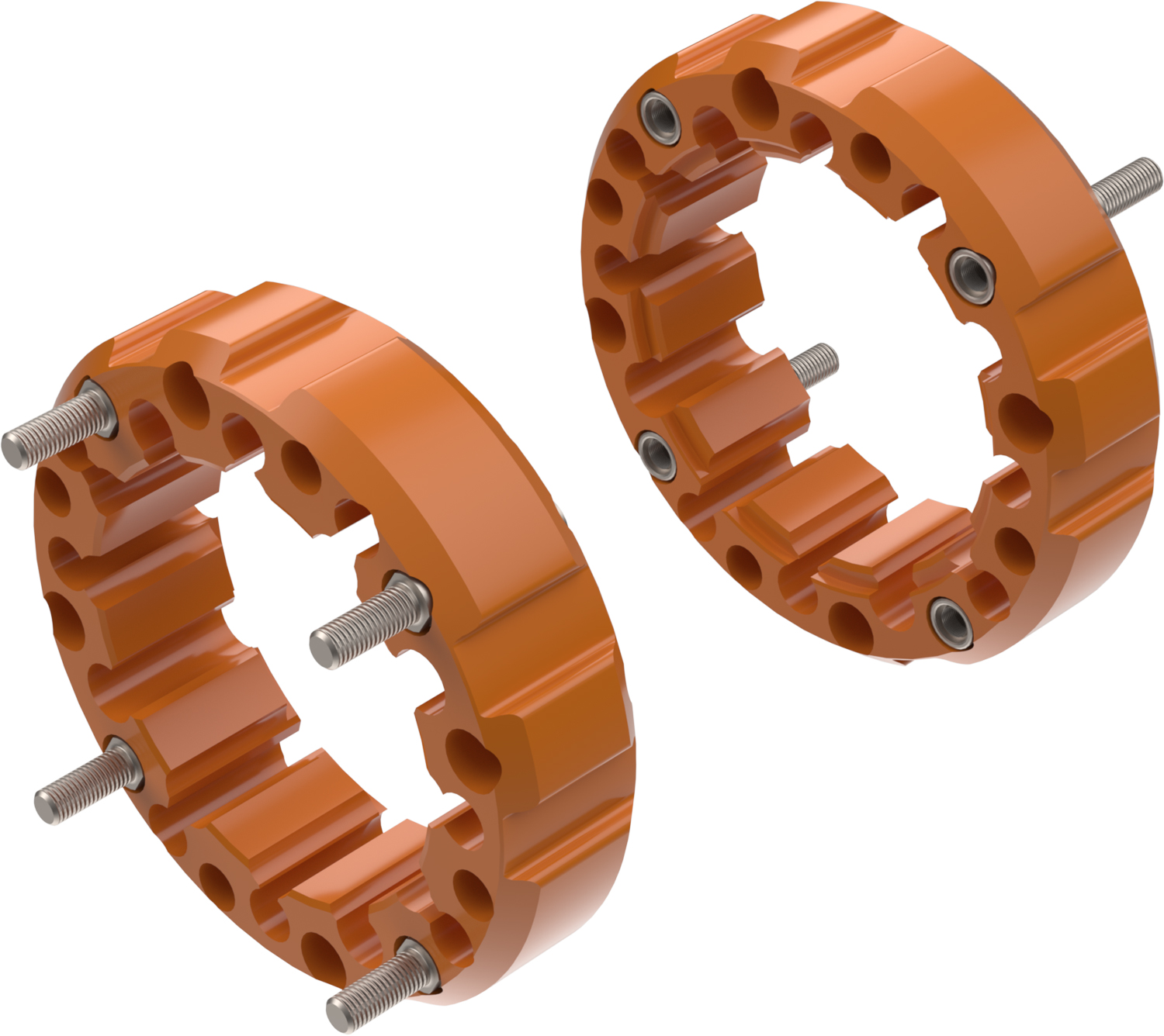 Alargadores de Roda (kit 2) Hard Racing CROSSPRO 