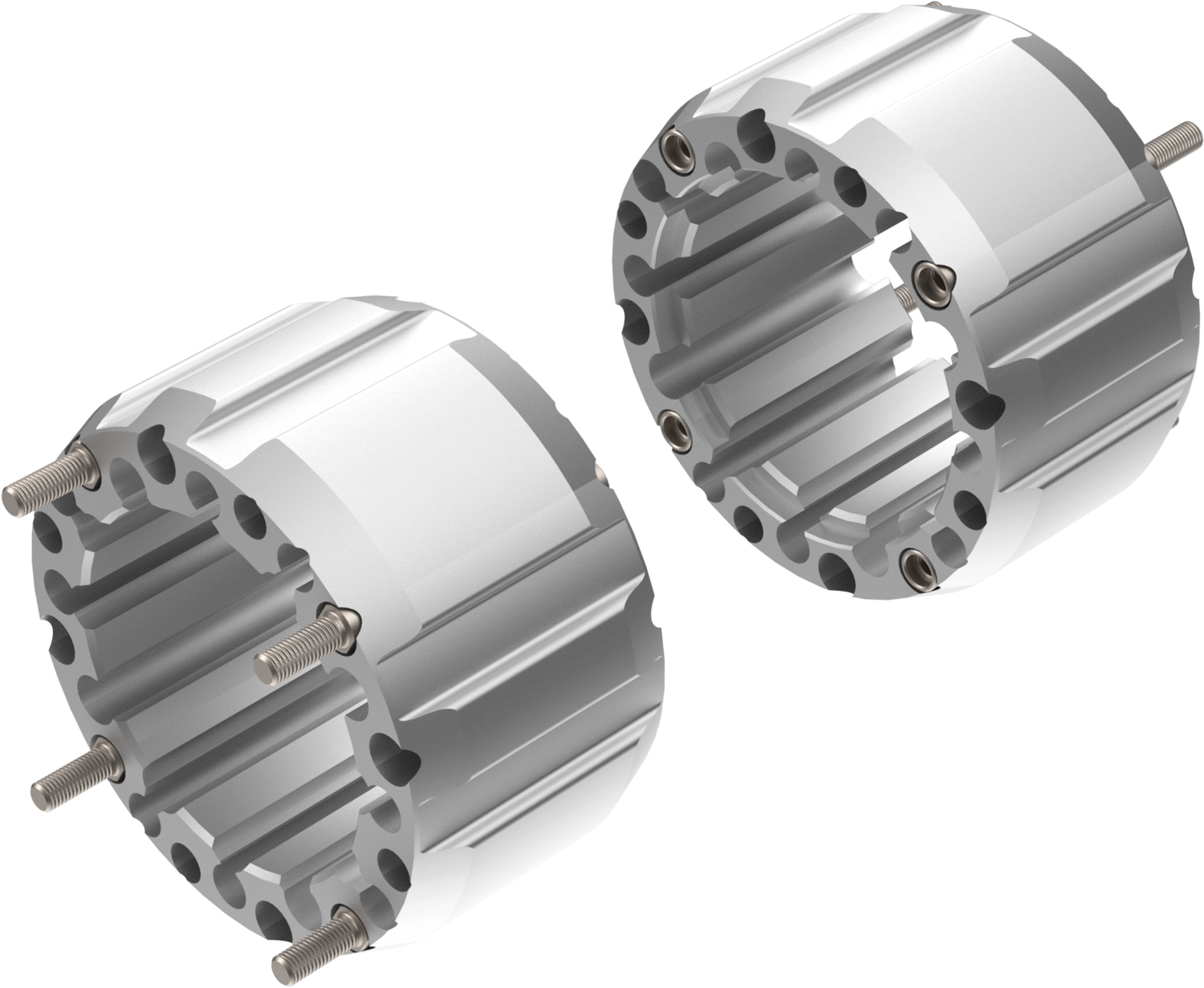 Alargadores de Roda (kit 2) Hard Racing CROSSPRO 