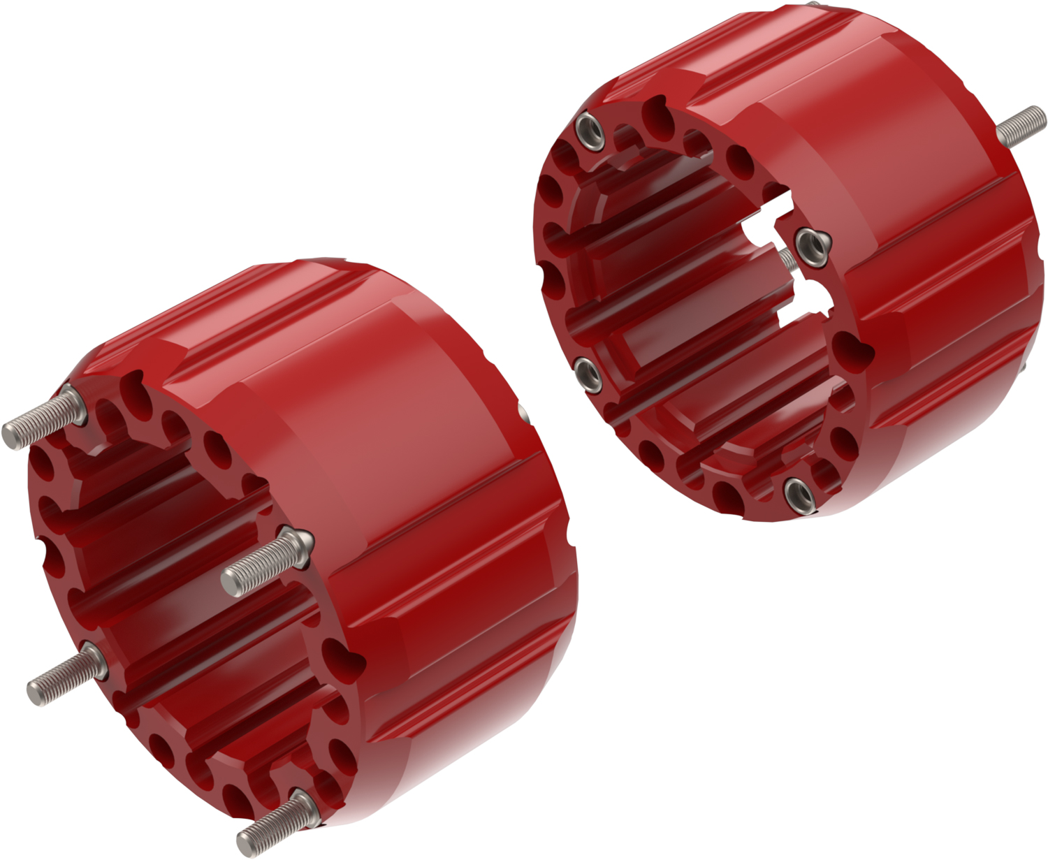 Alargadores de Roda (kit 2) Hard Racing CROSSPRO 