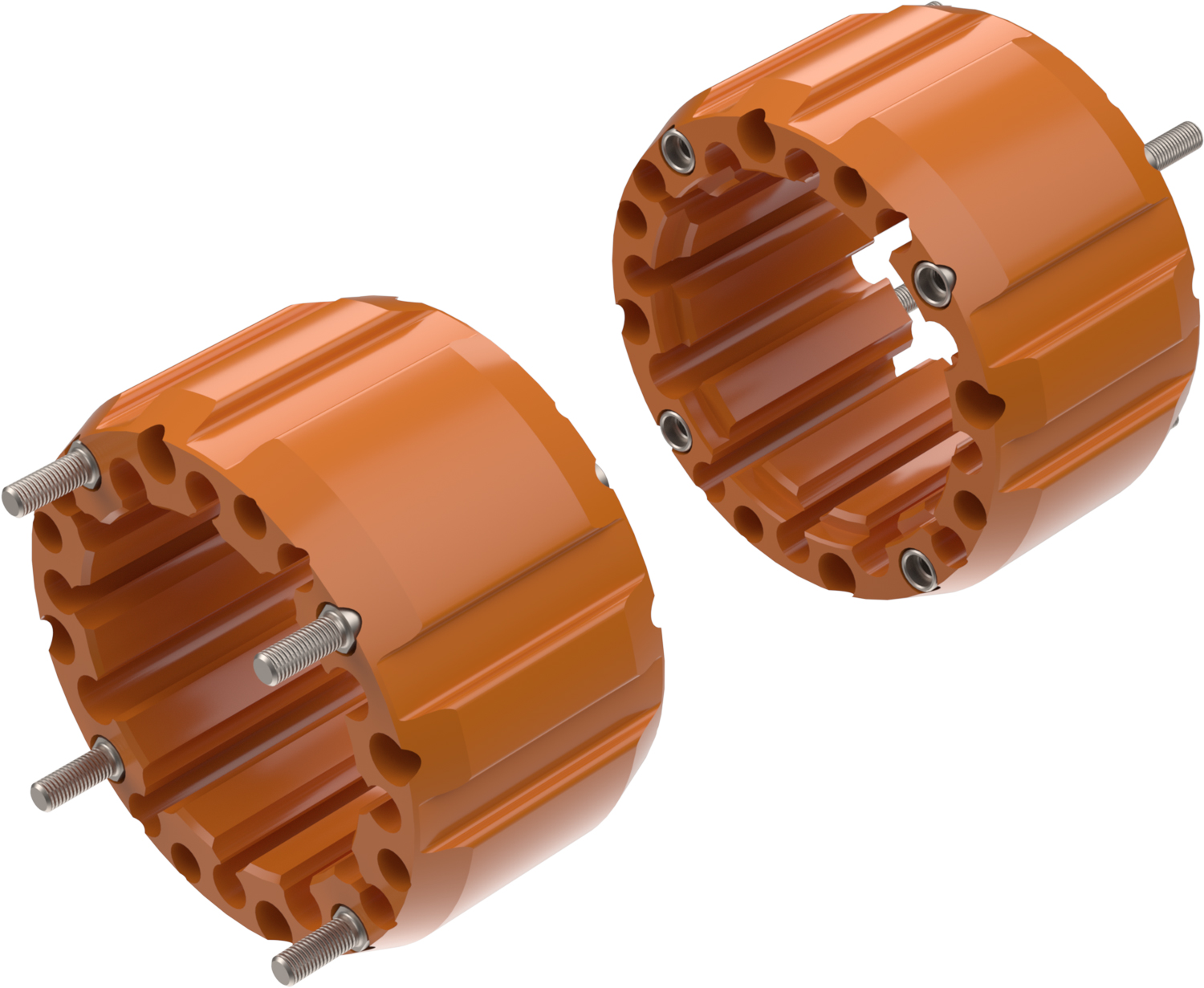 Alargadores de Roda (kit 2) Hard Racing CROSSPRO 