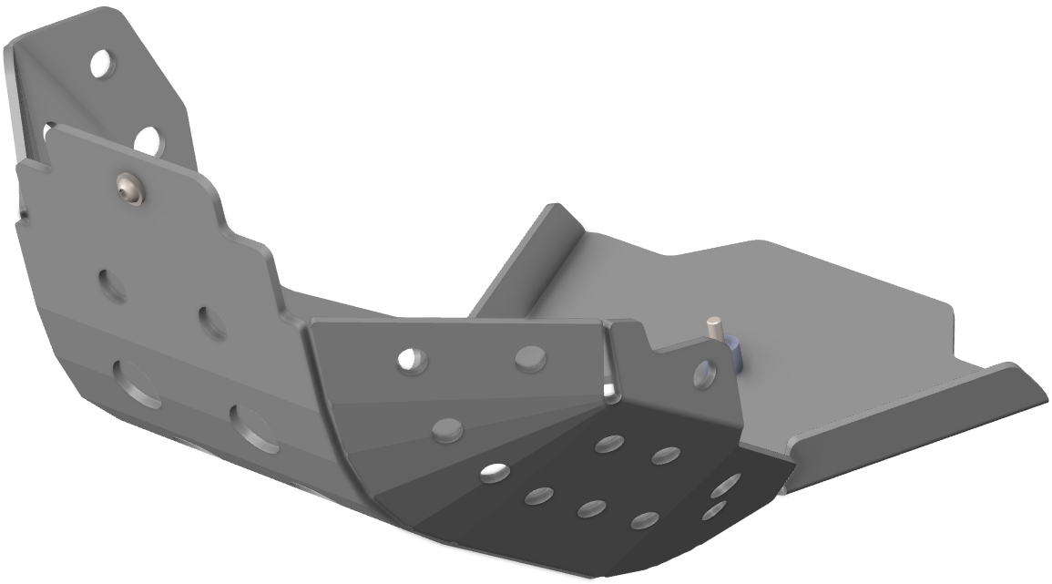 Aluminum Enduro Engine Guard CROSSPRO 