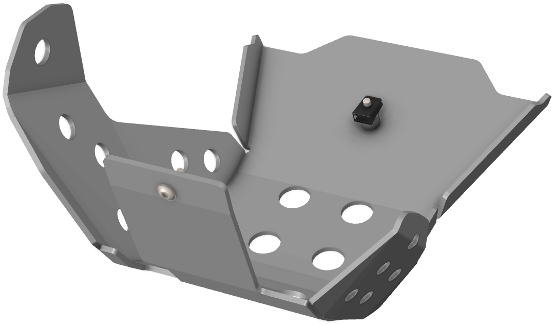 Proteção de Motor Enduro Aluminio CROSSPRO 