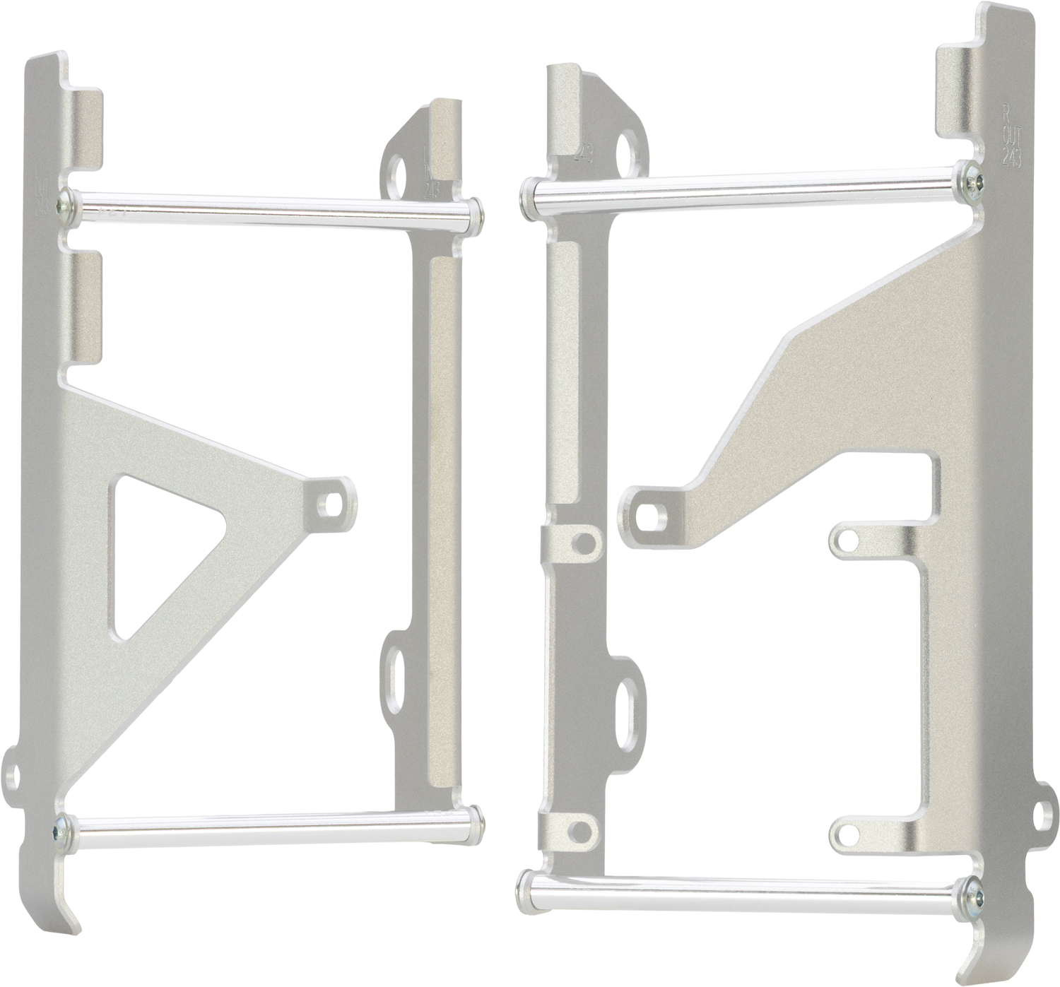 Proteção de Radiador Aluminio Light CROSSPRO 