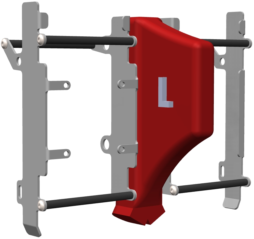 Proteção de Radiador Aluminio Light CROSSPRO 