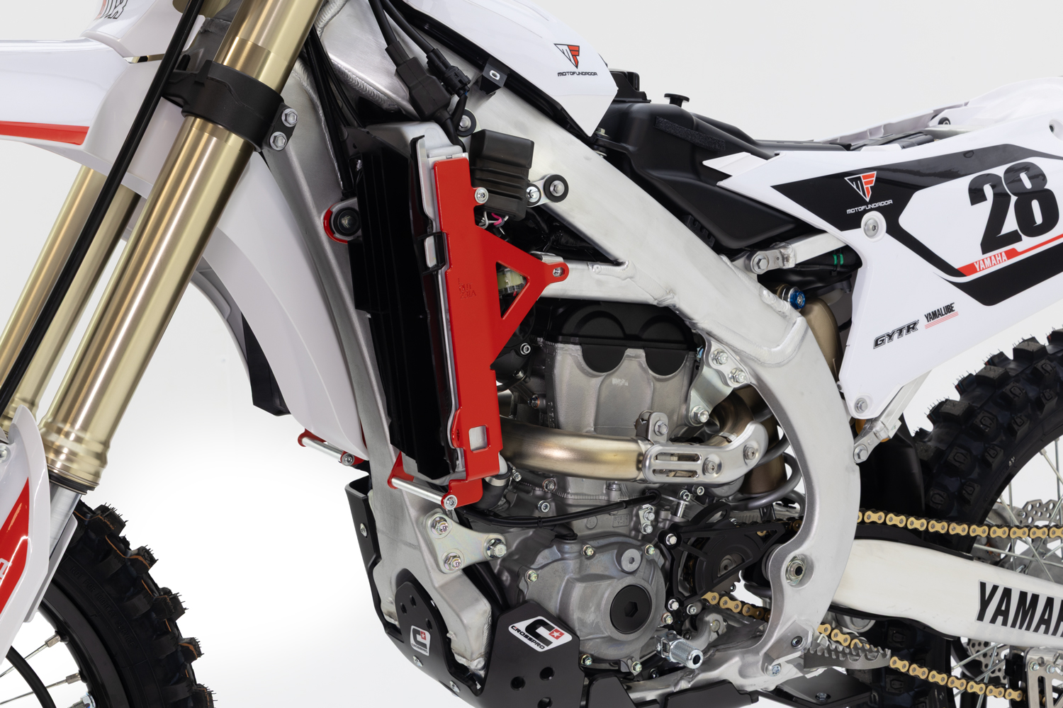 Aluminum Radiator Guard Light CROSSPRO 