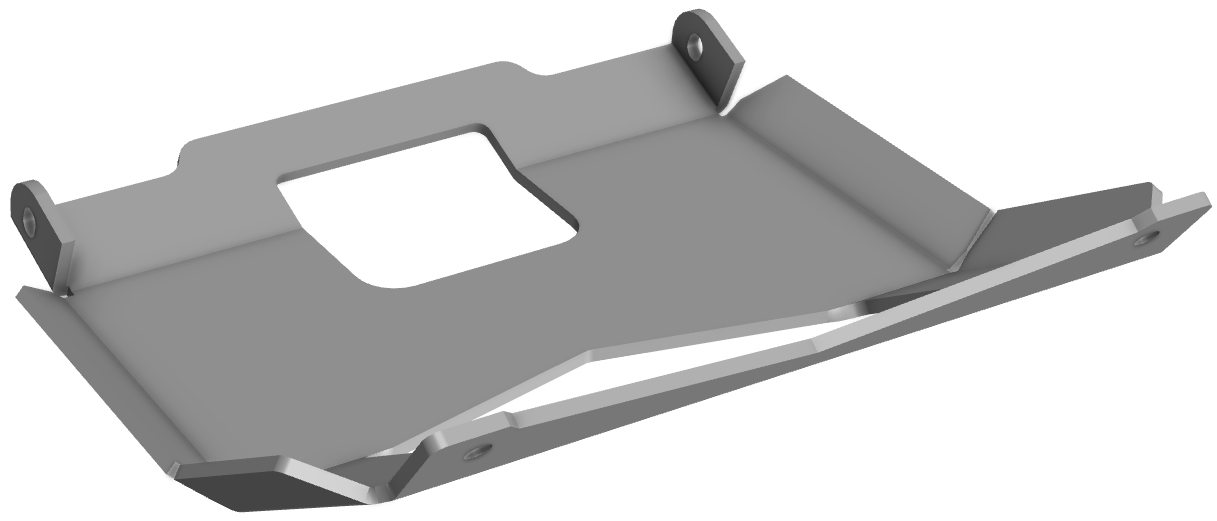 Aluminum Front Carter Protection CROSSPRO 