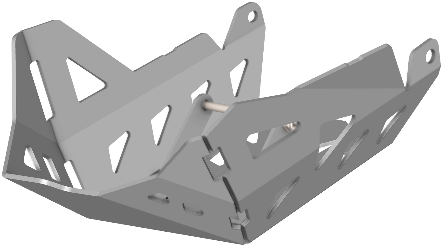 Aluminum Trail Engine Guard CROSSPRO 