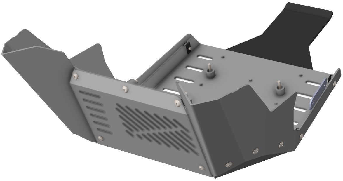 Aluminum Trail Engine Guard CROSSPRO 