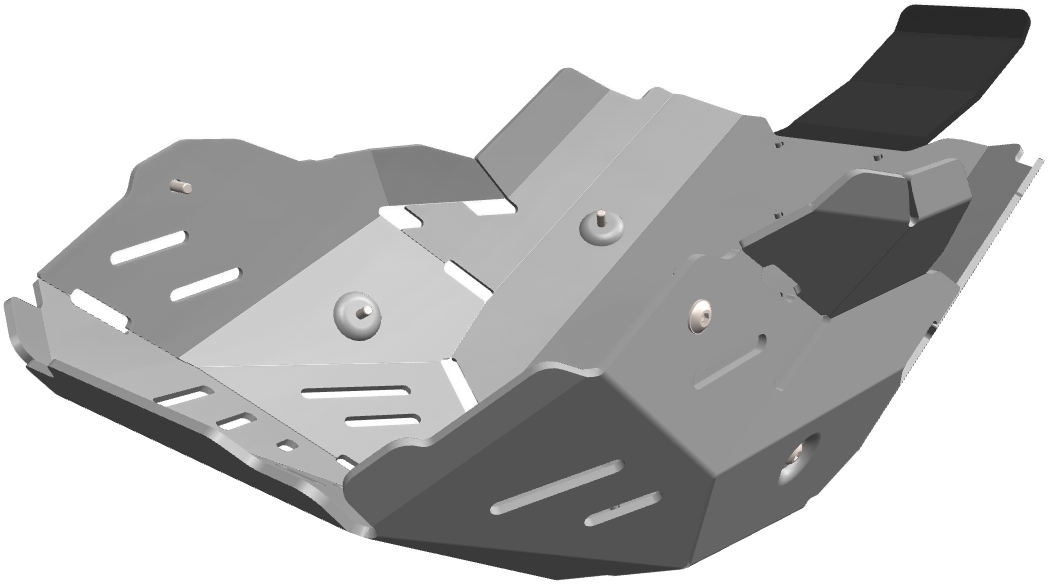 Aluminum Trail Engine Guard CROSSPRO 