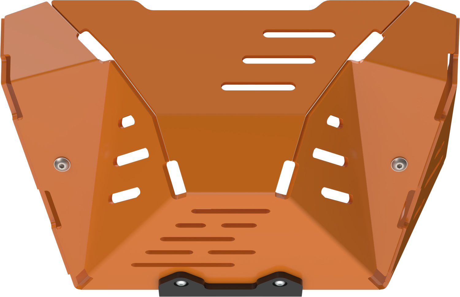Proteção de Motor Trail Aluminio Laranja CROSSPRO 