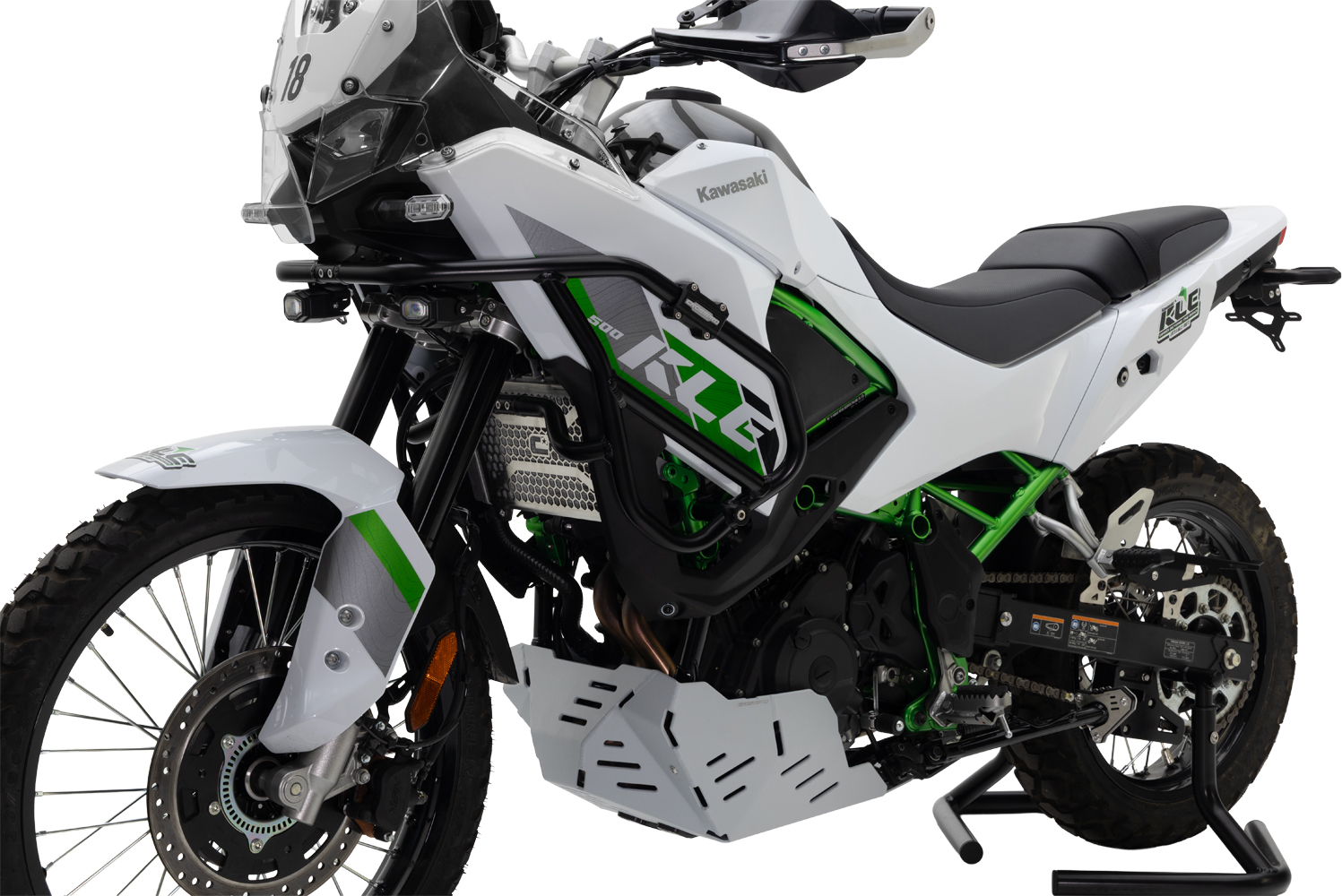 Proteção de Motor Trail Aluminio Cinza Texturada CROSSPRO 