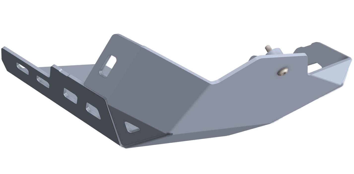 Aluminum Trail Engine Guard CROSSPRO 