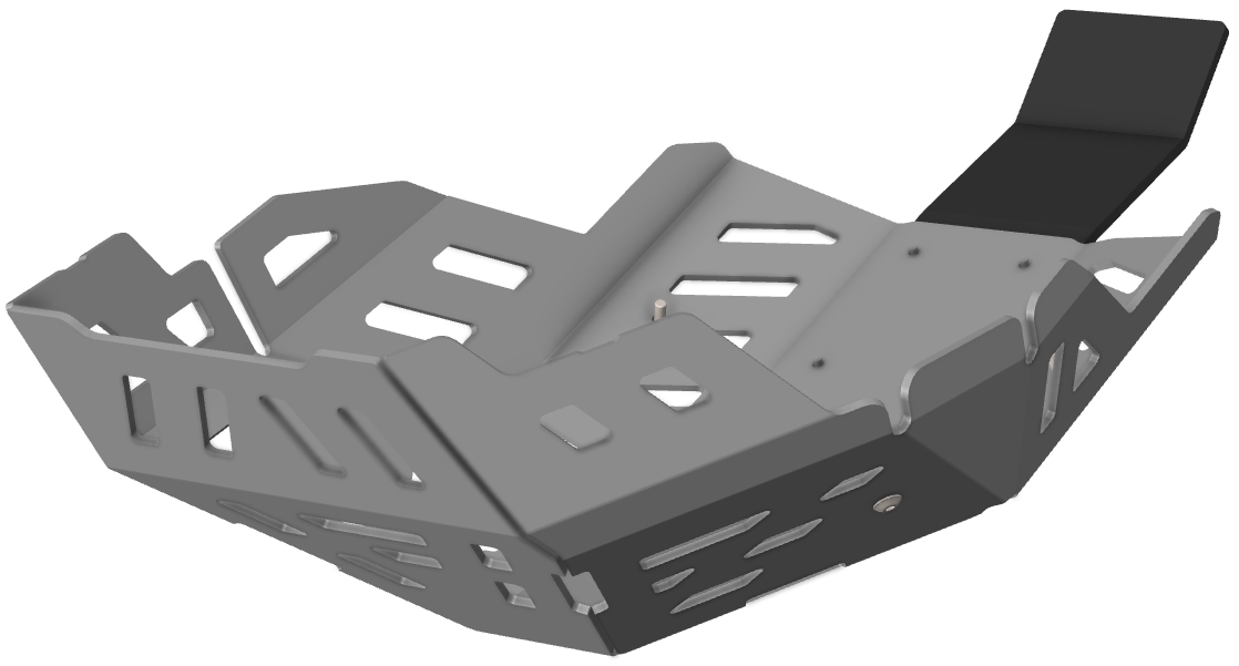 Aluminum Trail Engine Guard CROSSPRO 