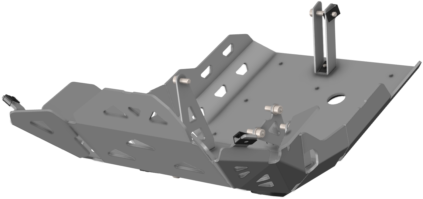 Aluminum Trail Engine Guard CROSSPRO 