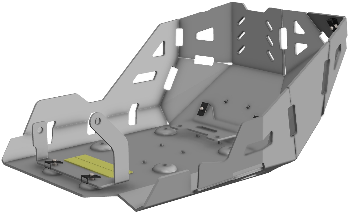 Proteção de motor Trail Aluminio CROSSPRO aprilia tuareg 660 2024