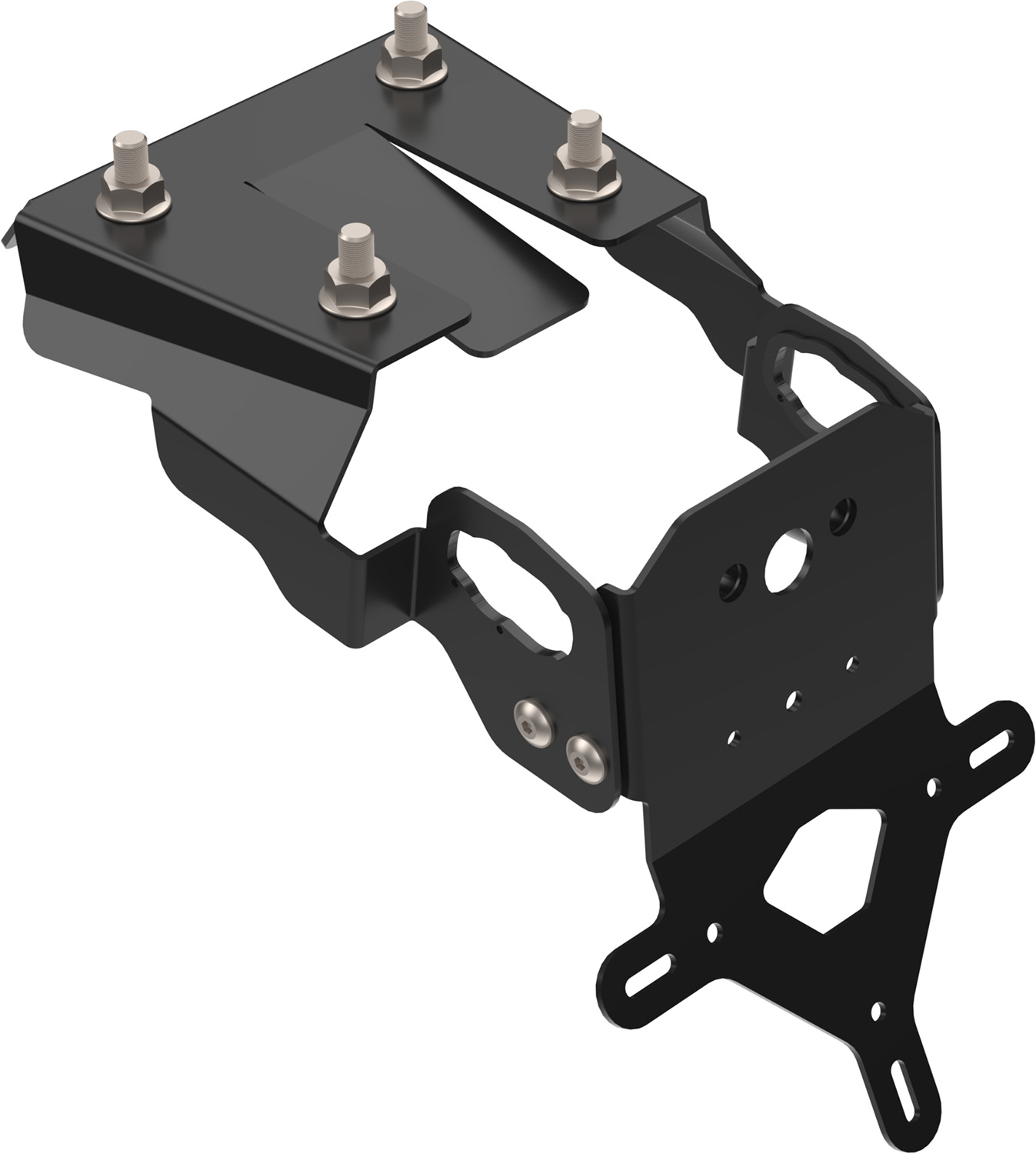 Suporte de Matricula INOX CROSSPRO 