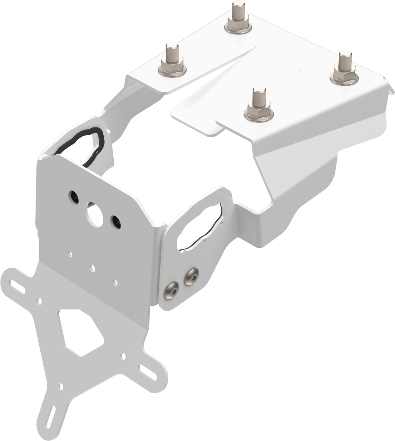 Suporte de Matricula INOX CROSSPRO 