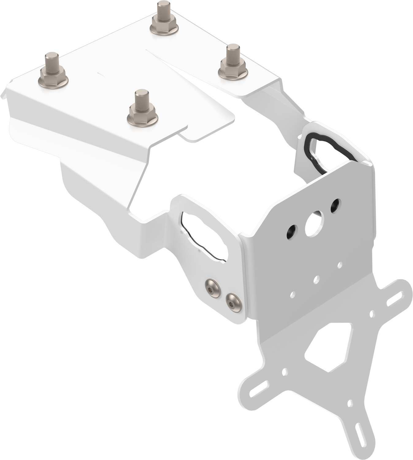 Suporte de Matricula INOX CROSSPRO 
