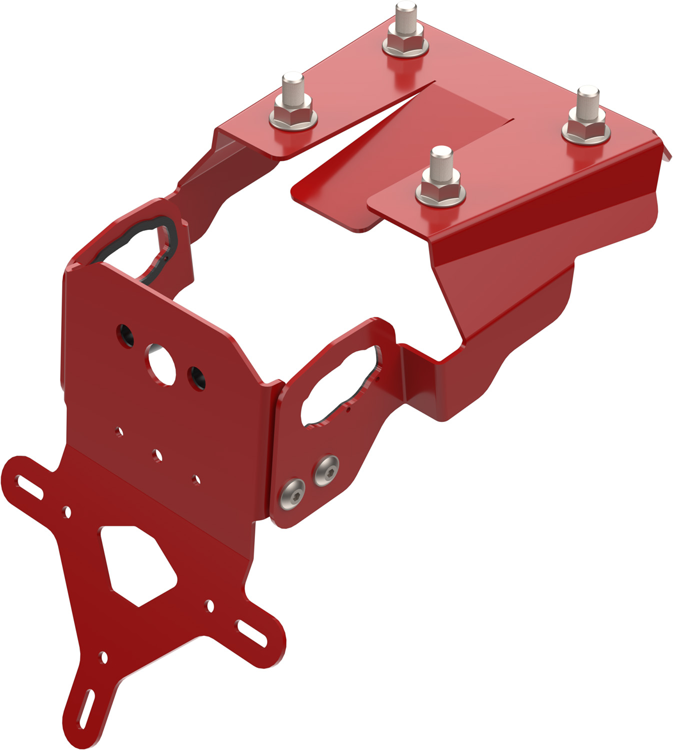 Suporte de Matricula INOX CROSSPRO 