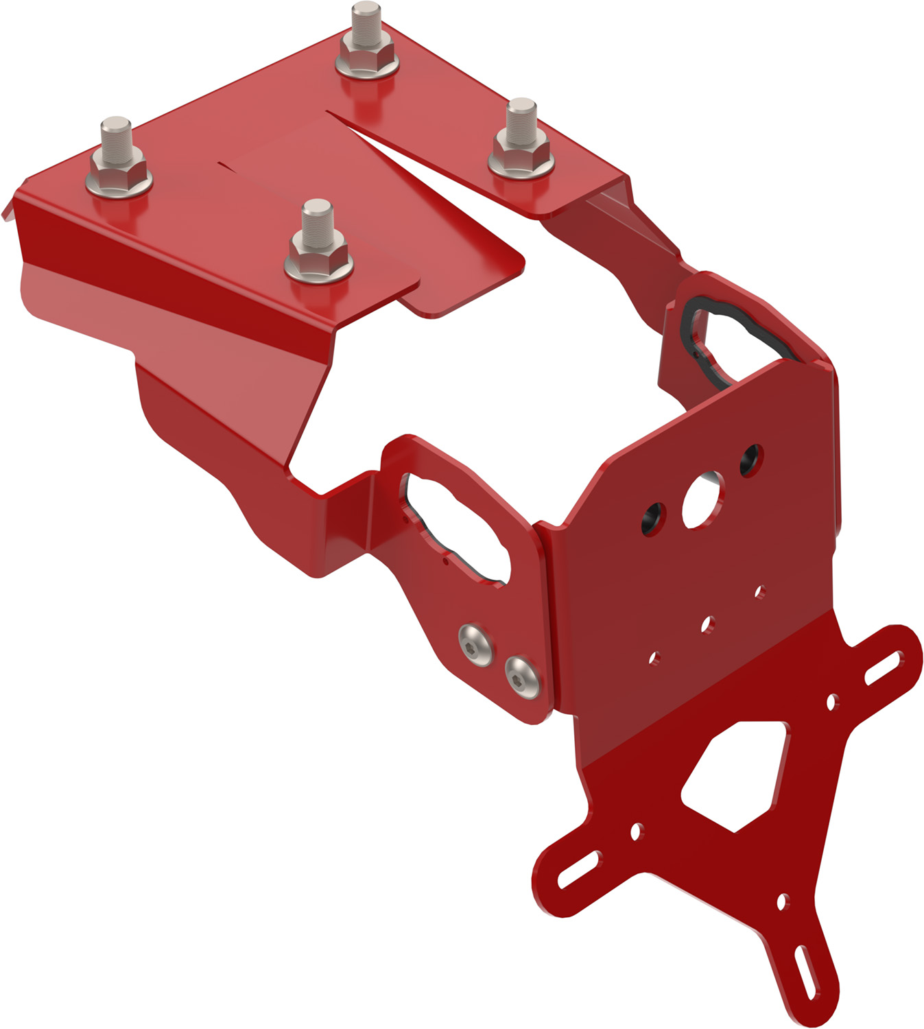 Suporte de Matricula INOX CROSSPRO 