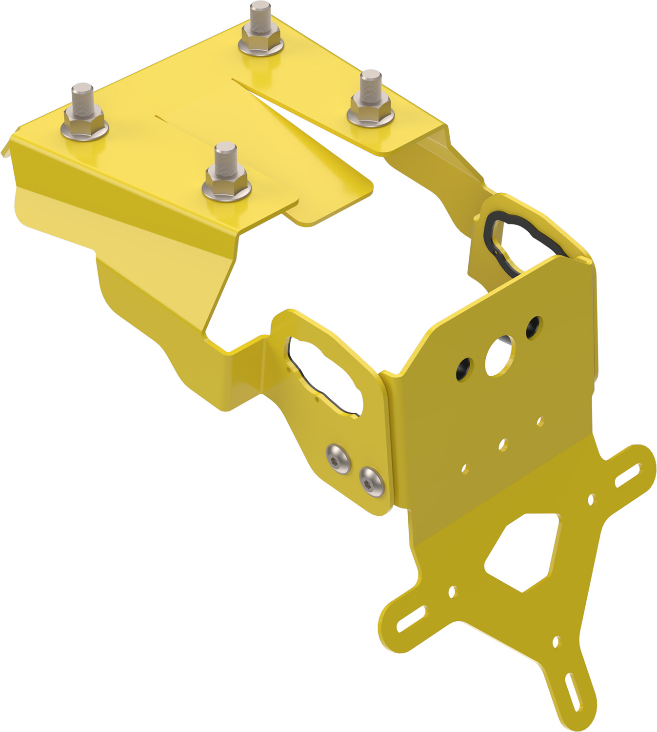 Suporte de Matricula INOX CROSSPRO 
