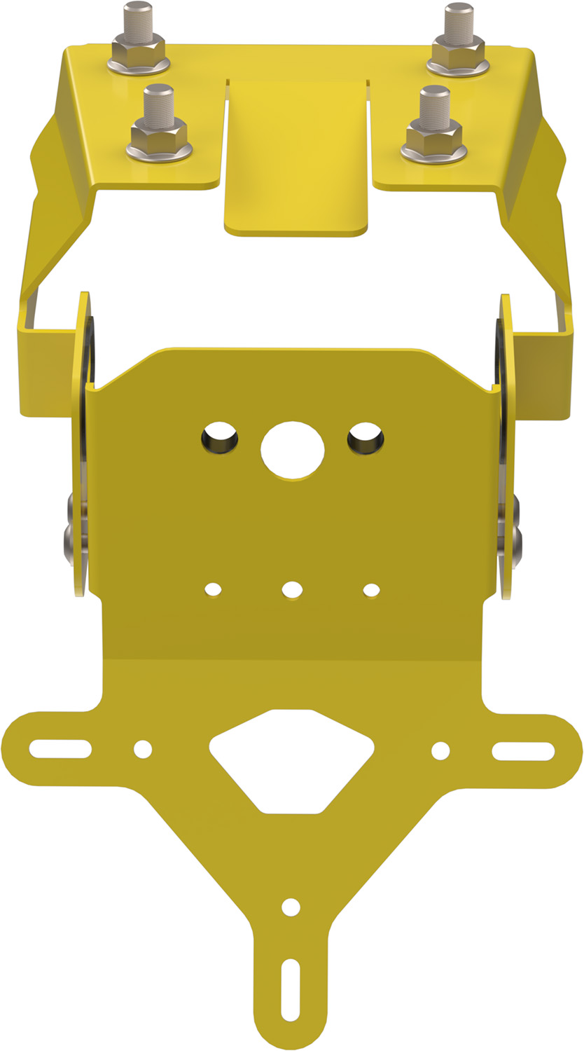Suporte de Matricula INOX CROSSPRO 