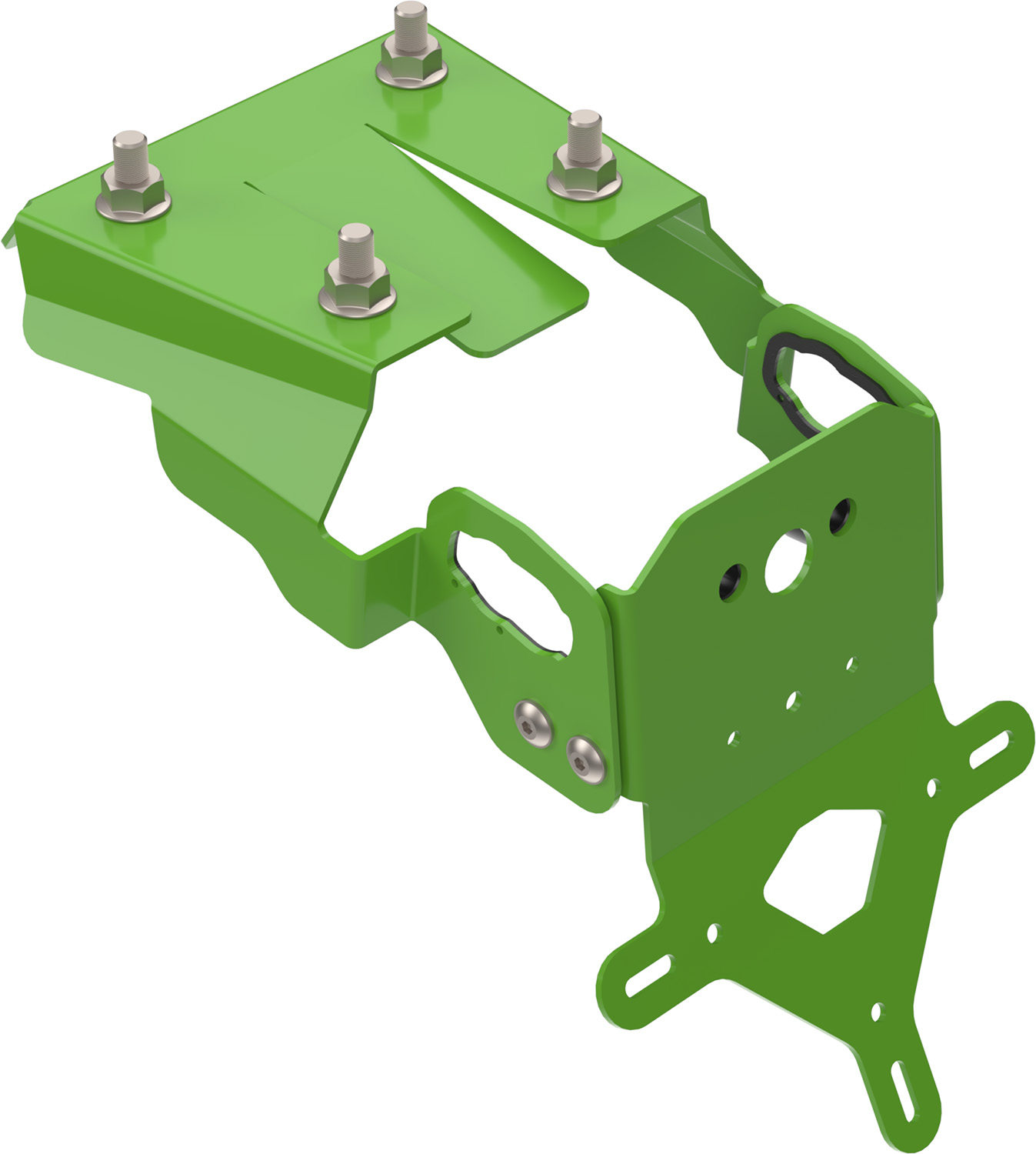 Suporte de Matricula INOX CROSSPRO 