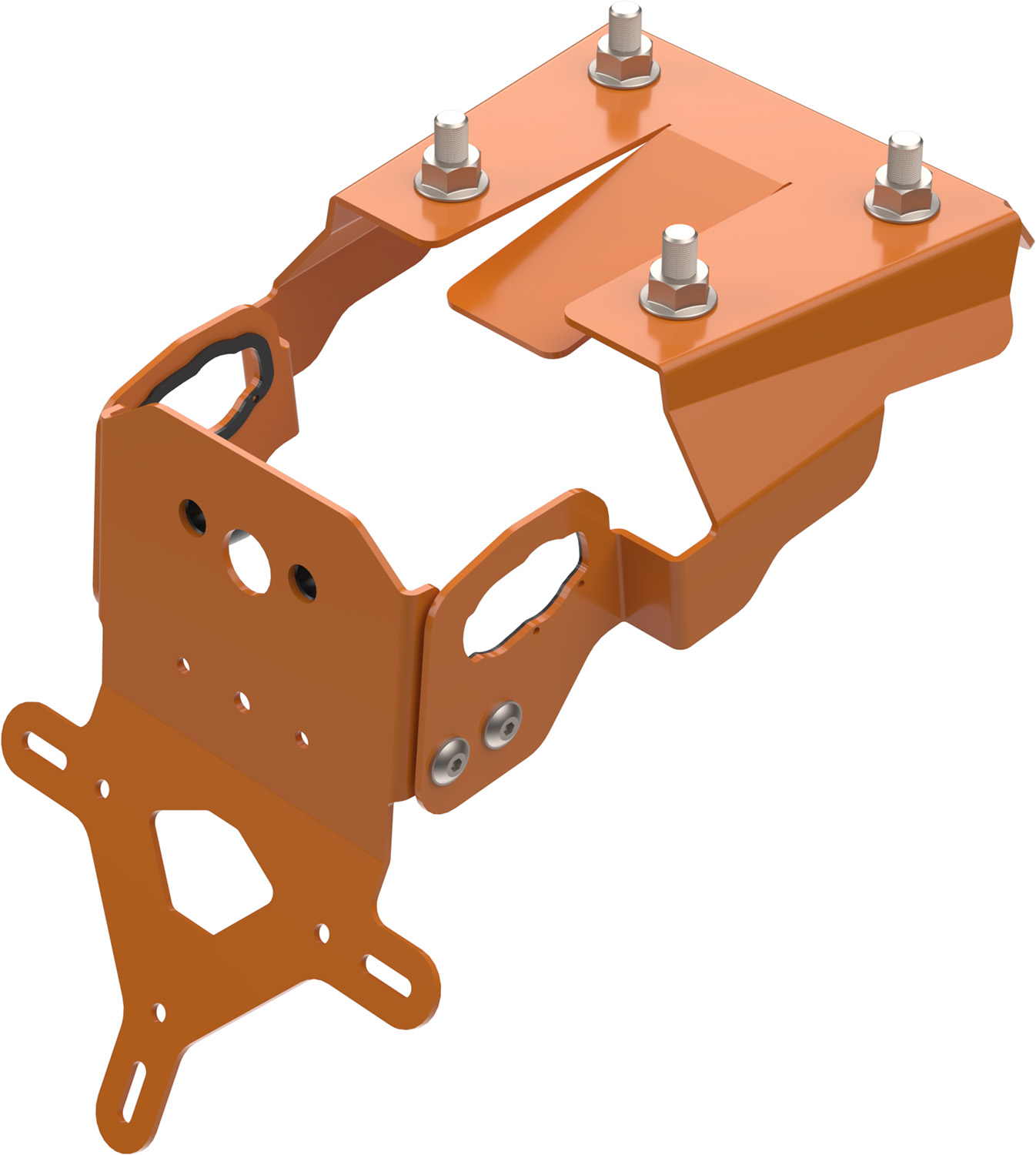 Suporte de Matricula INOX CROSSPRO 