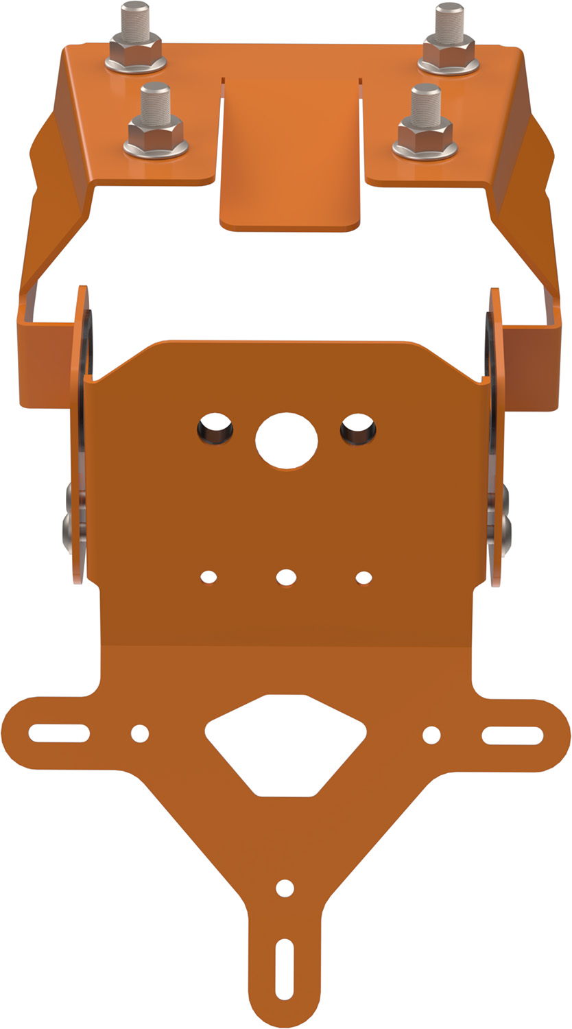 Suporte de Matricula INOX CROSSPRO 