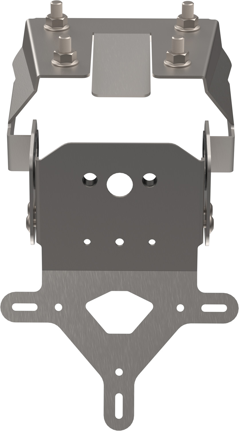 Suporte de Matricula INOX CROSSPRO 