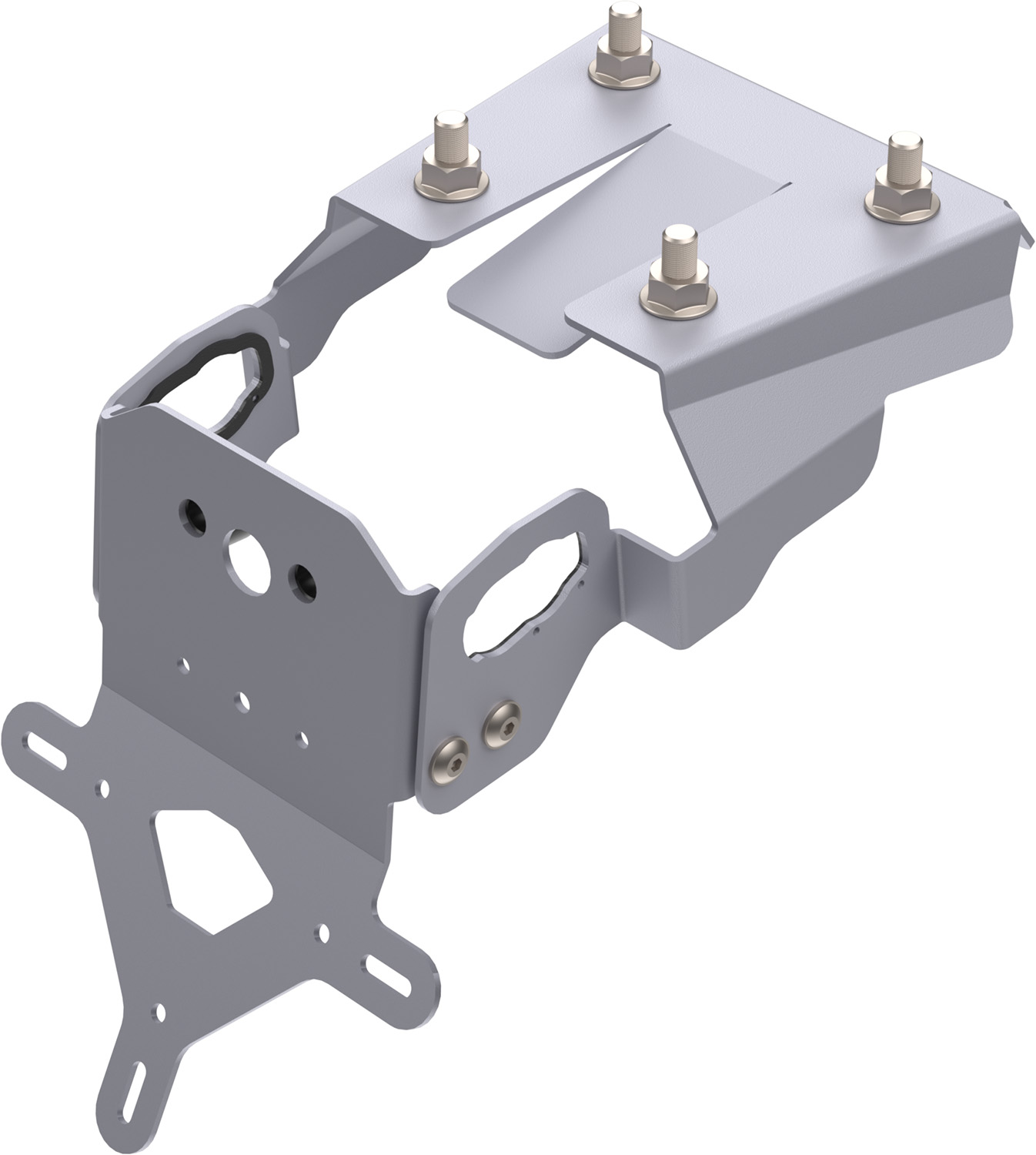 Suporte de Matricula INOX CROSSPRO 
