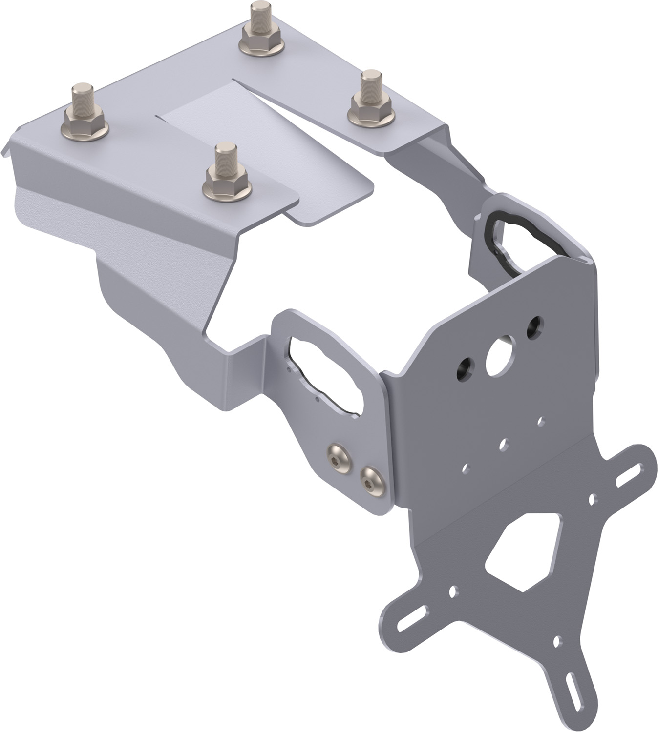 Suporte de Matricula INOX CROSSPRO 