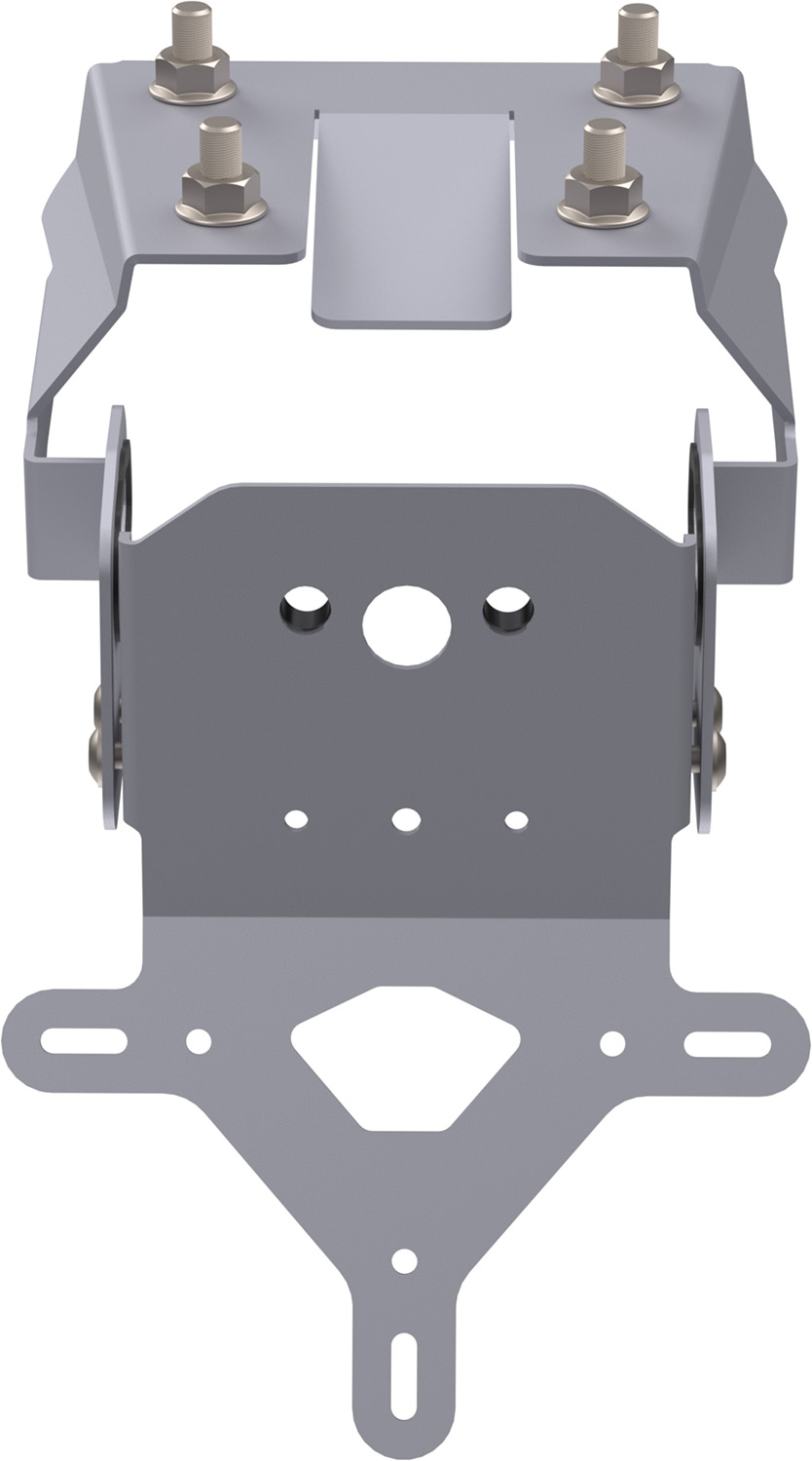 Suporte de Matricula INOX CROSSPRO 