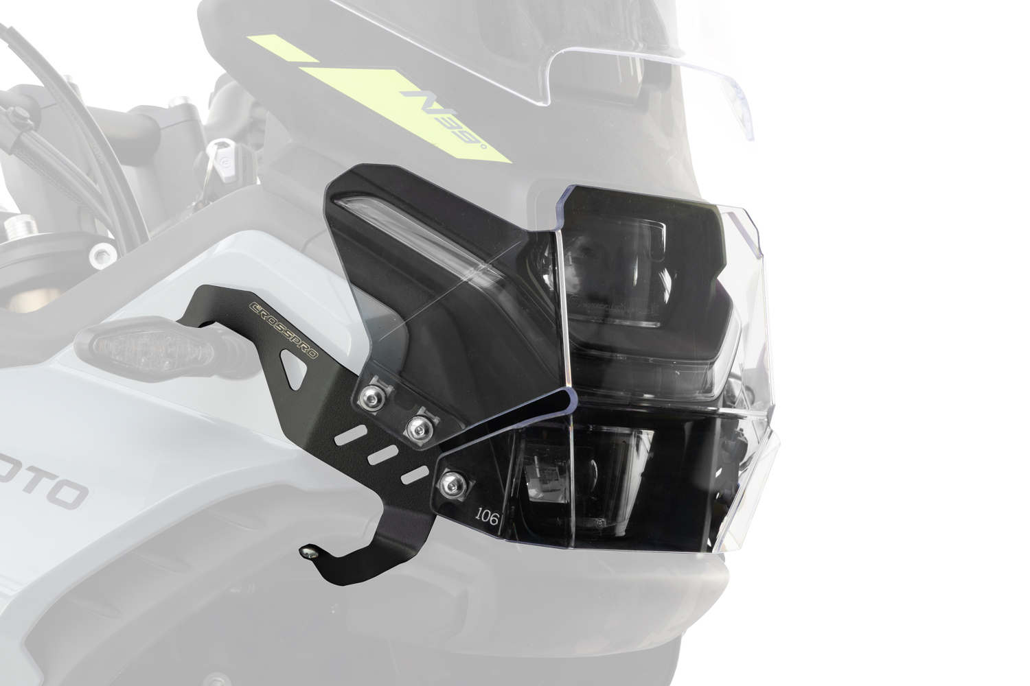 Polycarbonate Headlight Protector CROSSPRO 