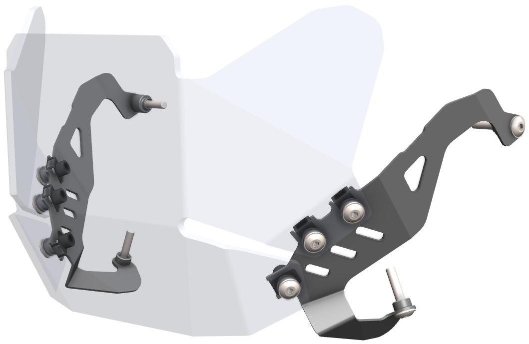 Polycarbonate Headlight Protector CROSSPRO 