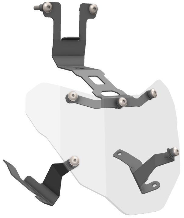 Polycarbonate Headlight Protector CROSSPRO 