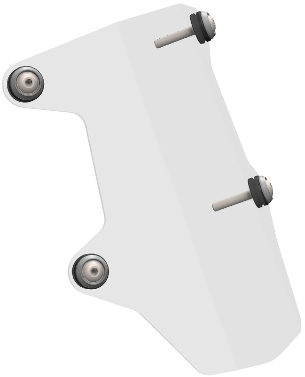 Proteção de Farol Frontal Policarbonato CROSSPRO 