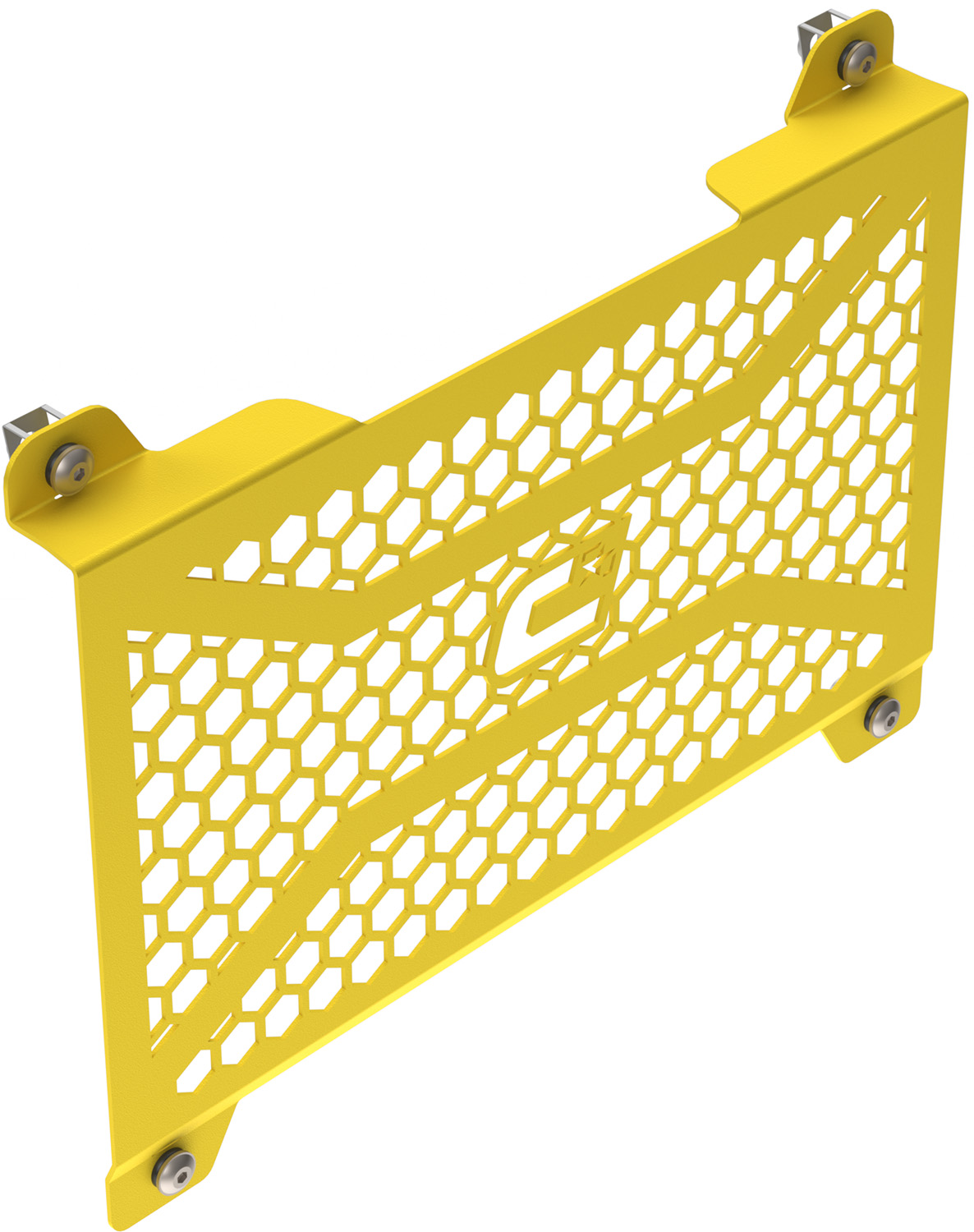 Front Radiator Guard Textured Yellow CROSSPRO 