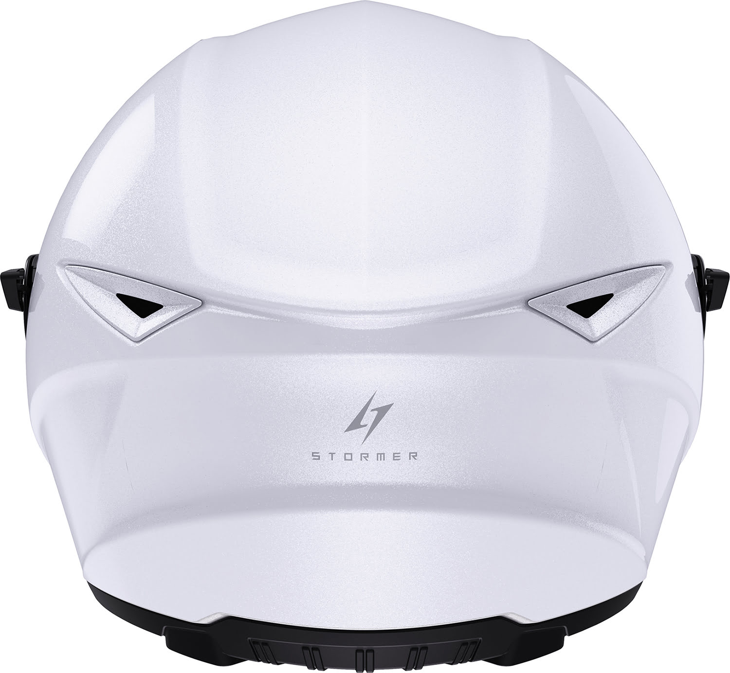 Capacete Criança STRIKE SOLID Branco Pérola STORMER 