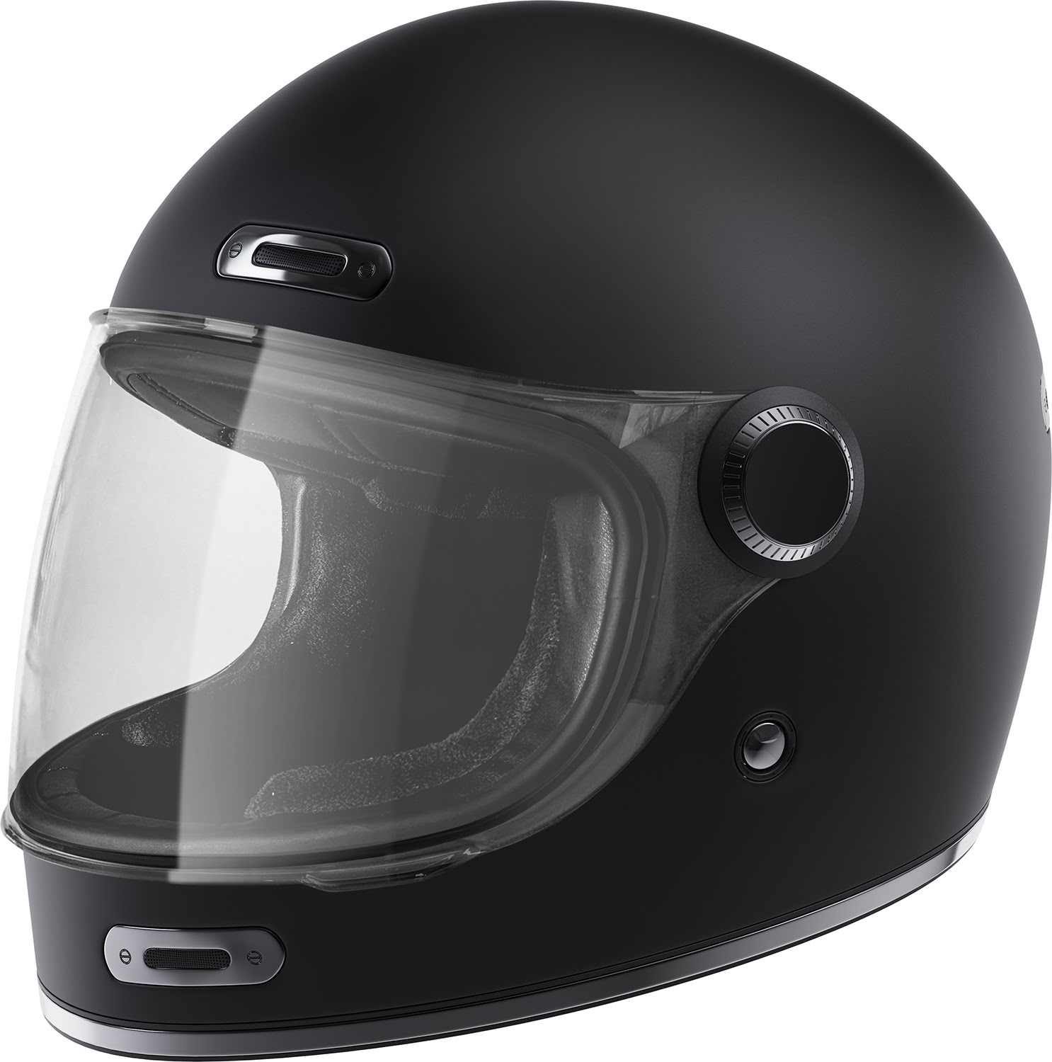 Capacete HISTORY SOLID Preto Mate STORMER 
