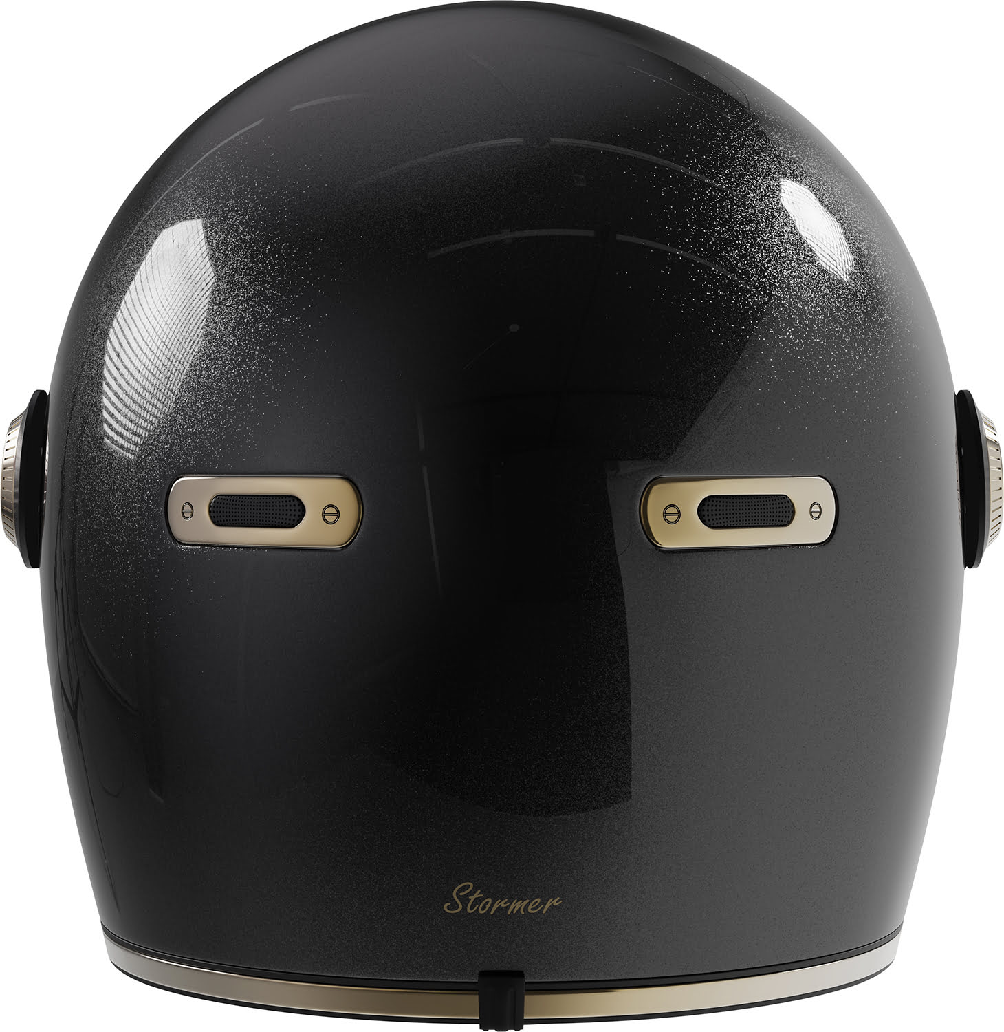 Capacete HISTORY SOLID Preto Pérola STORMER 