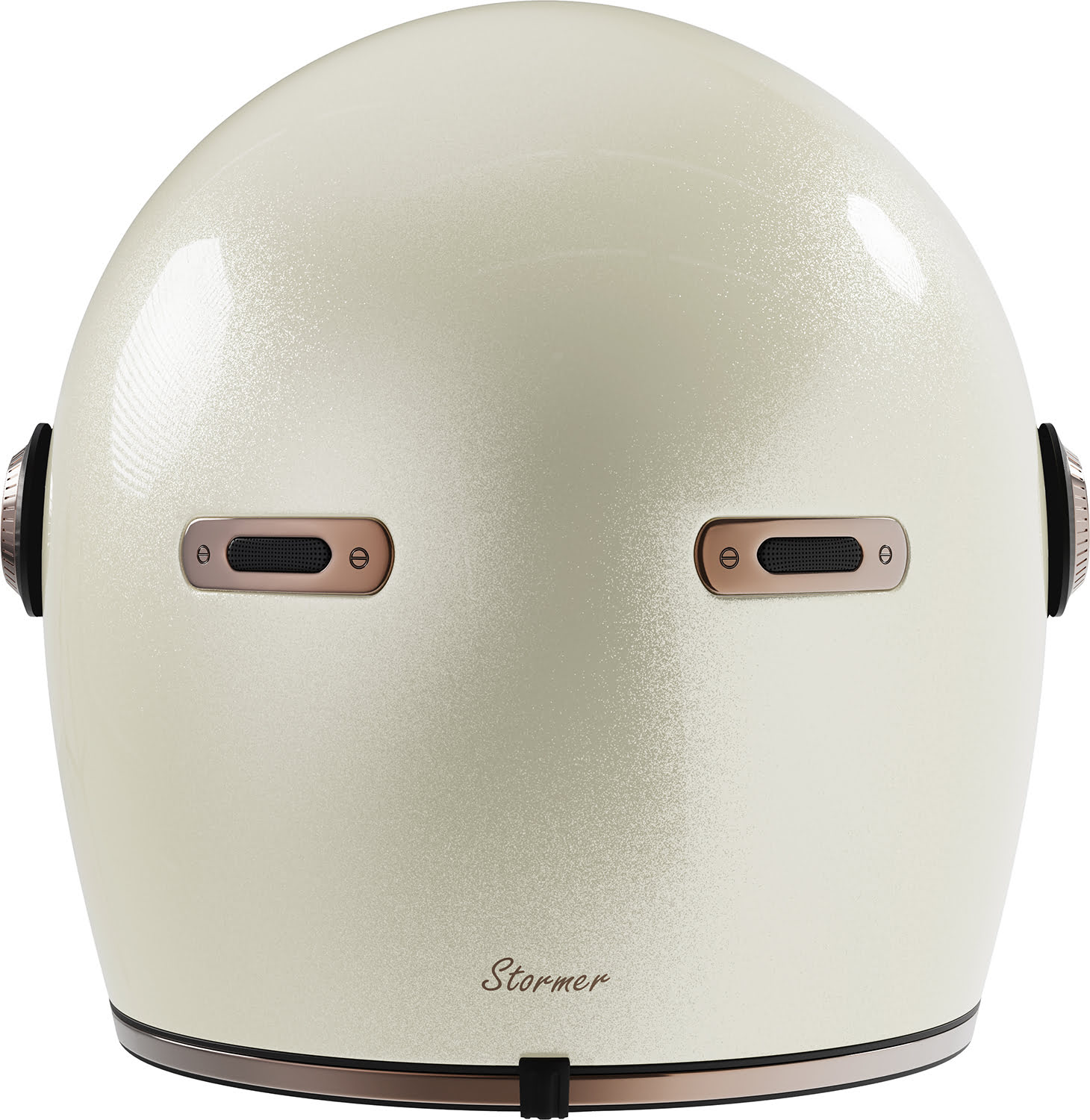 Capacete HISTORY SOLID Branco Sujo Pérola STORMER 