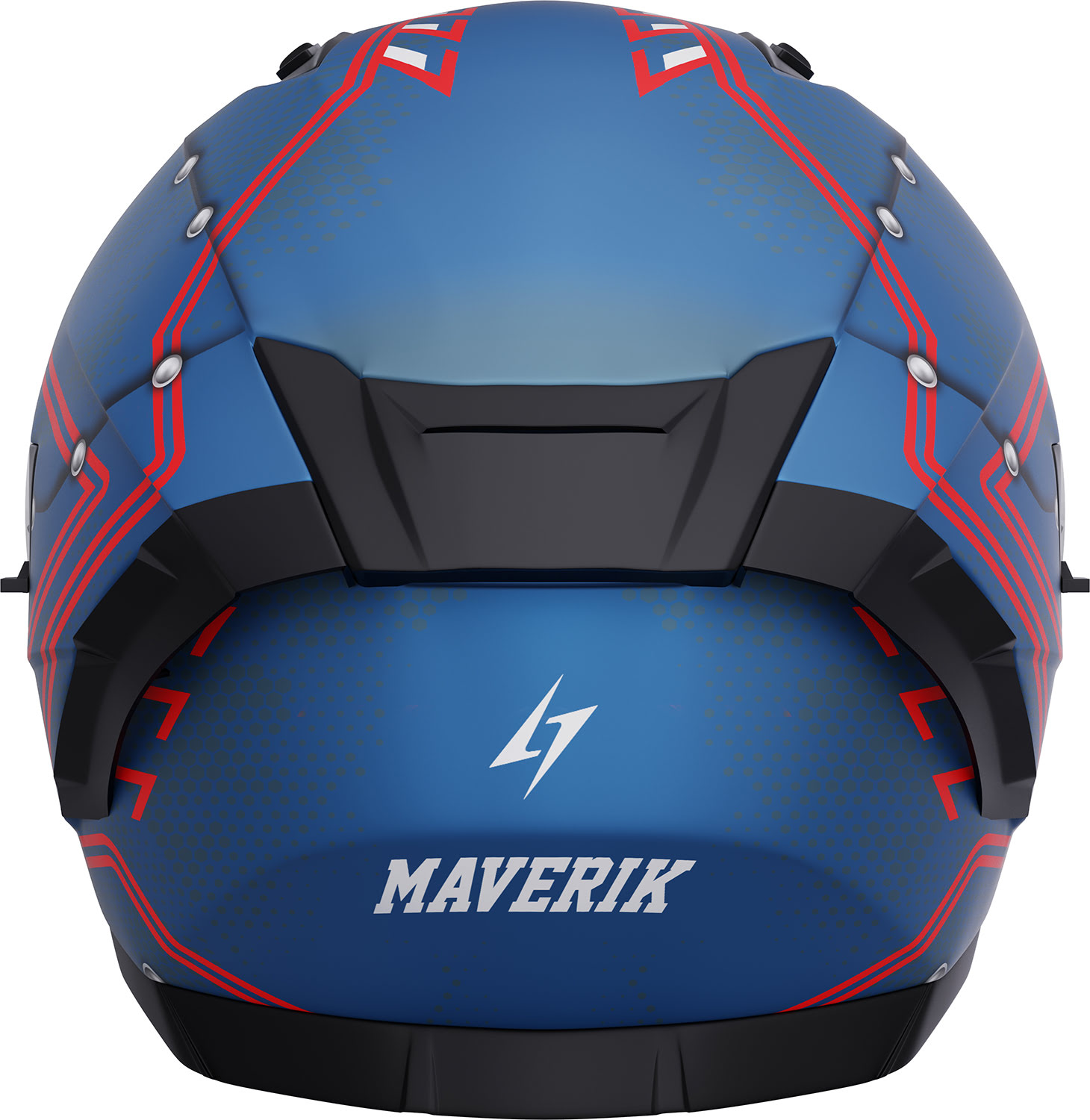 Helmet BLASTER MAVERIK Blue Metal Matt STORMER 