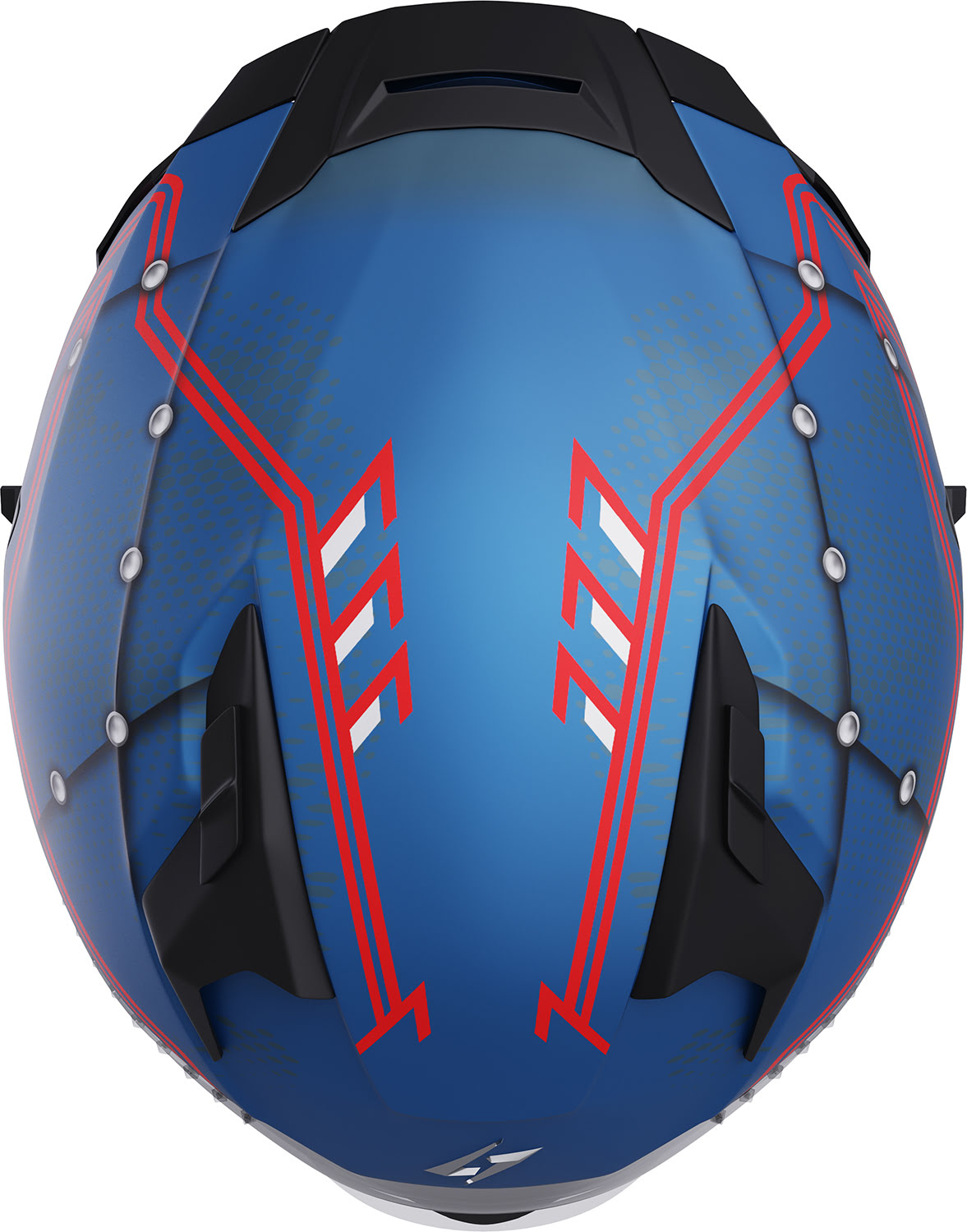 Helmet BLASTER MAVERIK Blue Metal Matt STORMER 